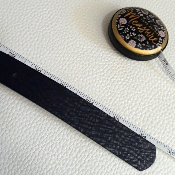 SALE Zara Kids Black Belt Sz M - Picture 3 of 5